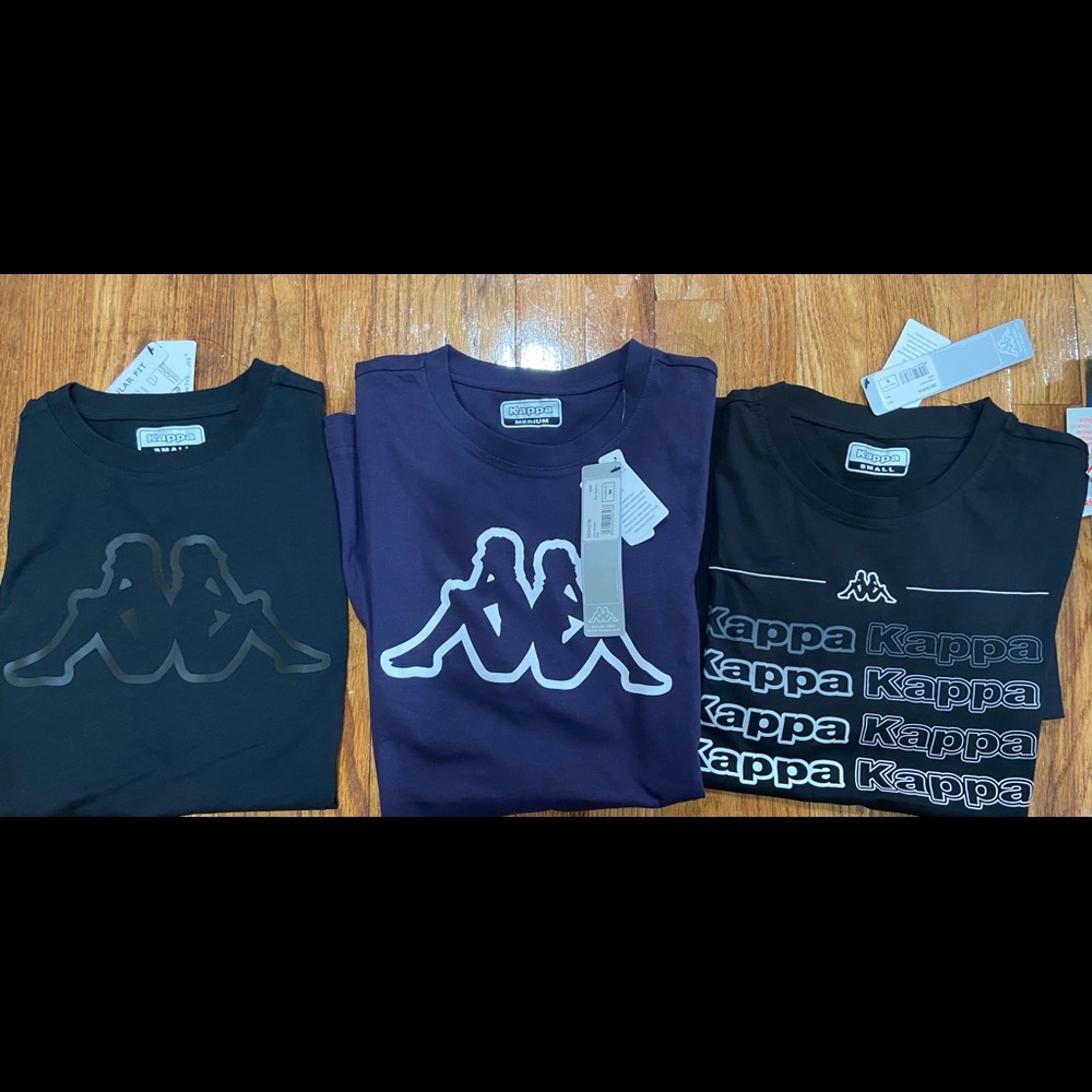 🔥Kappa T Shirt Small 100% Cotton 3for 40$🔥